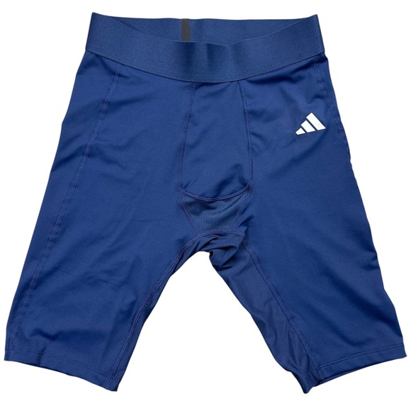 Adidas Techfit Aeroready Shorts Mens Small Blue Tights Compression HP0615 NEW - Picture 1 of 4